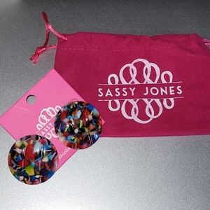 Sassy Jones Zaria Confetti Studs